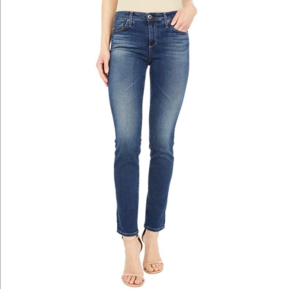 AG Adriano Goldschmied Cigarette Prima Crop Jeans
